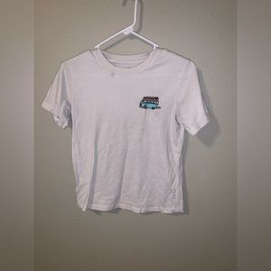 Volkswagen Tshirt, White, Cute, 60% Cotton, 40% Polyester, Size XS